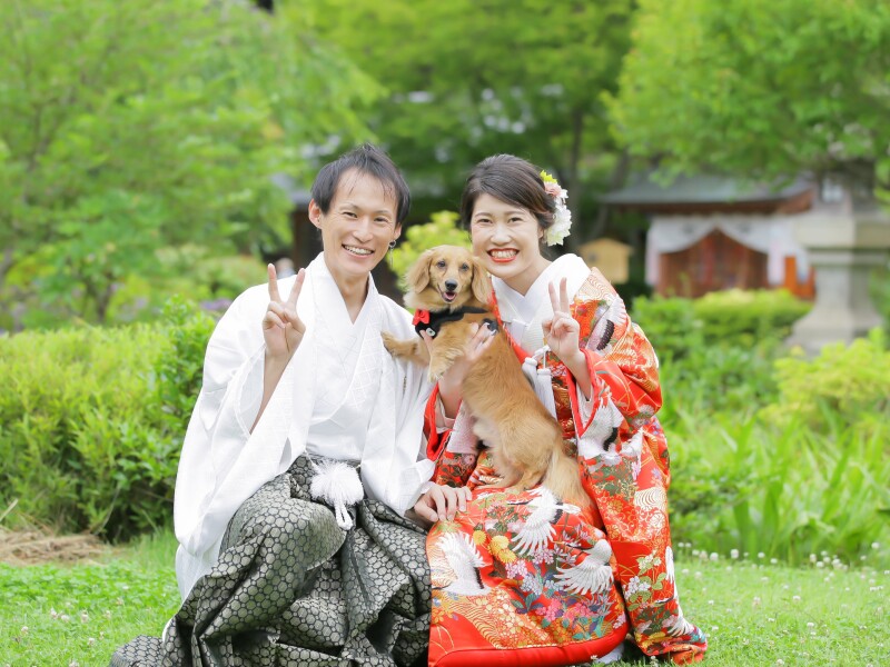 【SUMMERフォト】和装1着　善光寺ロケーション撮影《新緑と青空の下で絵画のような映える写真を！》