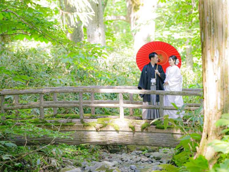 \9月限定フォト/戸隠神社/参道新緑ロケ《日本の有名パワースポットで神秘的な体験を!!撮影するなら今がキレイ☆》