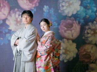 【秋フォト(10月11月)】　和装スタジオ撮影 　《貸し切り空間で思い出をぎゅっと記録　時短プラン》