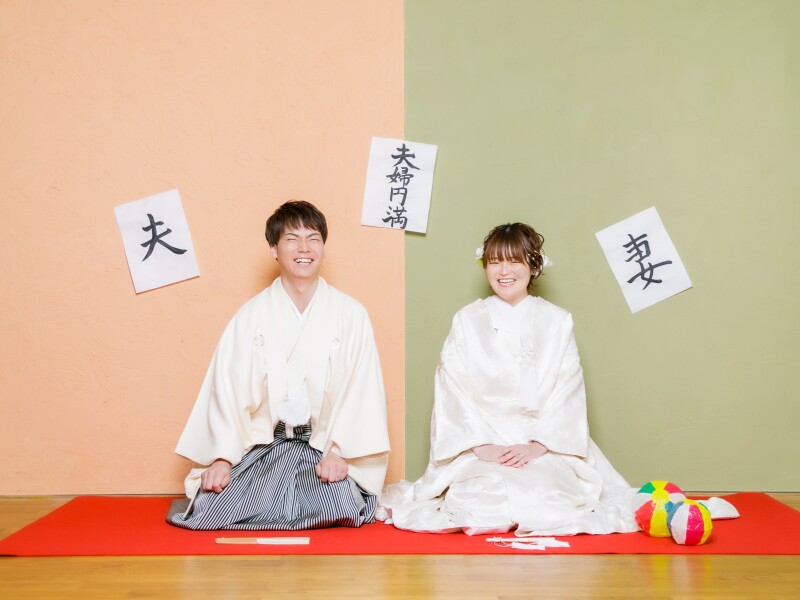 ◆春フォト(4月・5月)　スタジオよくばりプラン《和装&洋装　プライベート貸し切り空間でゆったり撮影》