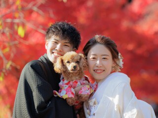 【秋フォト(10月11月)】和装善光寺&洋装スタジオ撮影《衣裳も場所もこだわって！雰囲気チェンジでよくばりフォト☆》