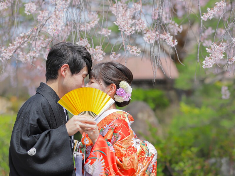 春フォト(4月・5月)　貸し切りスタジオ&善光寺ロケーションフォト《自然からの雰囲気チェンジ！！こだわり盛沢山フォト！》