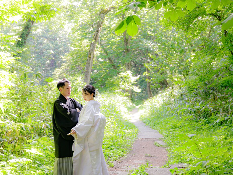 \9月限定フォト/戸隠神社/参道新緑ロケ《日本の有名パワースポットで神秘的な体験を!!撮影するなら今がキレイ☆》