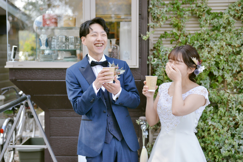 ほっと一息ついたオフショット