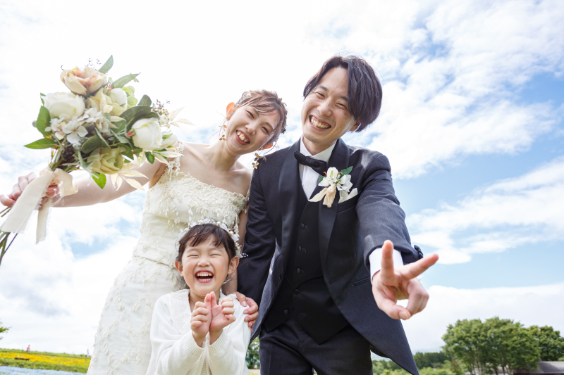 家族3人、素敵スマイルで!