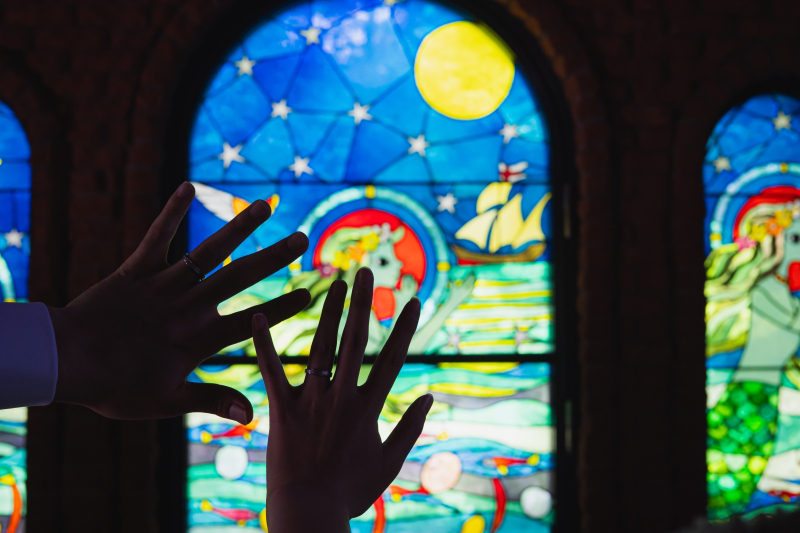 影絵のように、、、