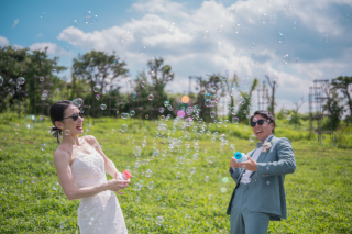 Have fun！那須フラワーワールドで青空と緑に囲まれた楽しい撮影♪