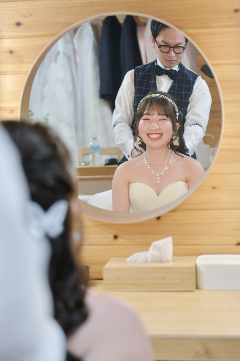 愛を込めて仕上げるヘアセット