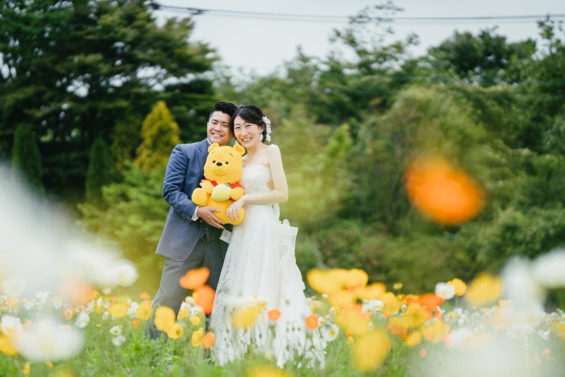 大好きなプーさんと一緒!