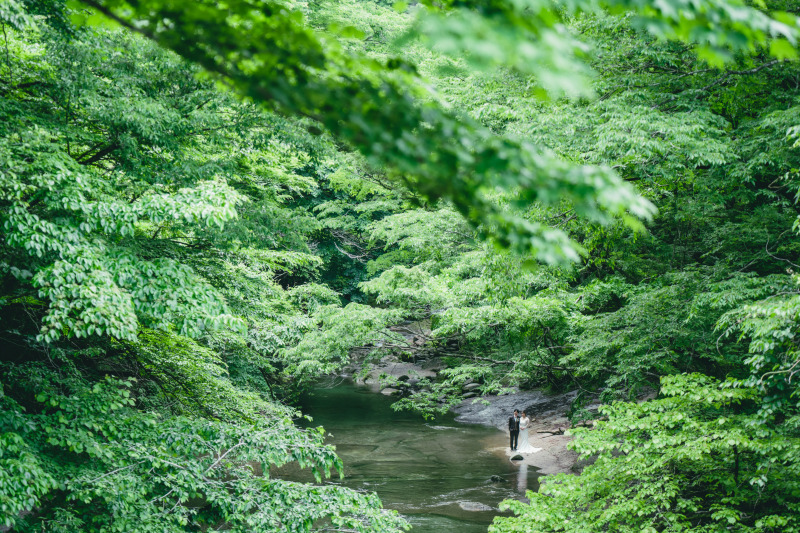 木の俣渓谷到着！
