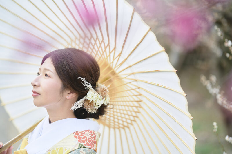 髪飾りも多種多様に取り揃えております。