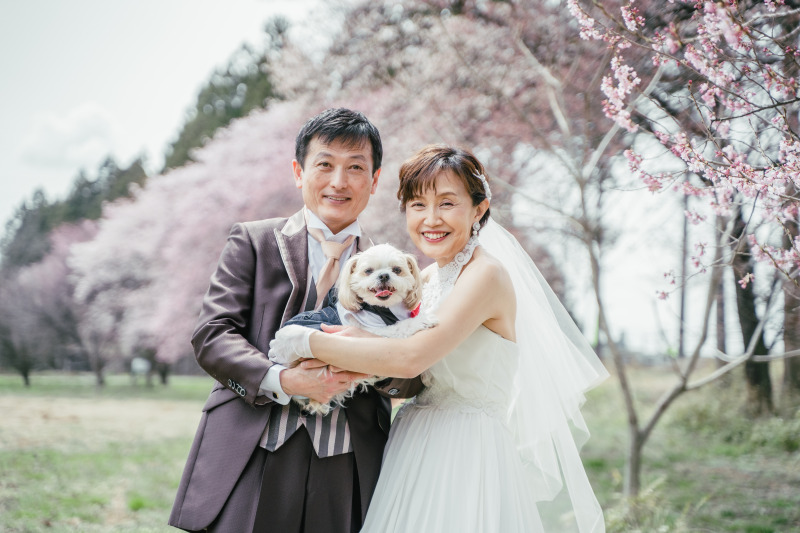 アンシャンテ那須_ペットと一緒に撮影できる