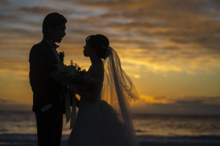 早朝ロケーション撮影