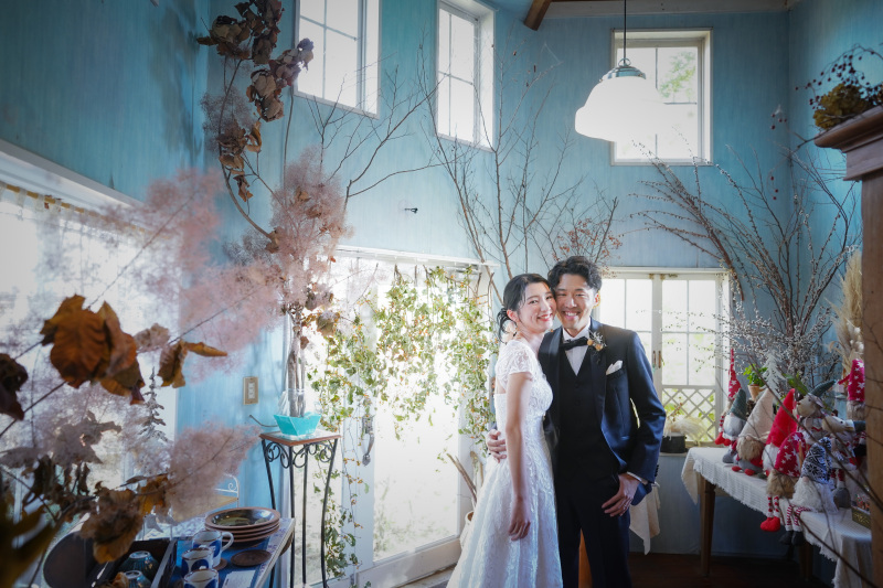 【Newプラン登場】那須Ropos×フロラシオンのチャペル。森と感動をめぐるWロケーション☆1着2か所フォト・全修正データ付！