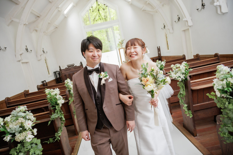 【2月末までのお申込みがお得！】フロラシオン那須で叶える♡光あふれるチャペル＆森のフォトウェディング