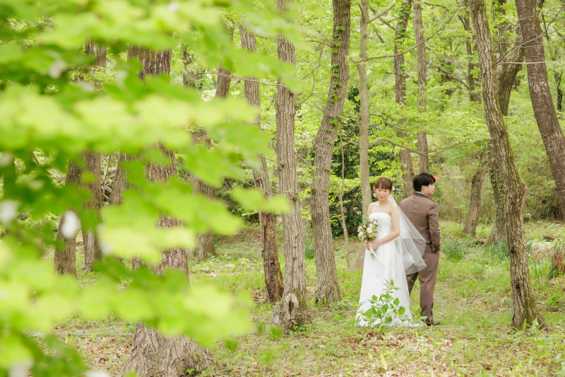 【5月末まで！春の先行予約】柔らかな陽だまりに包まれて♡フロラシオン那須の森＆チャペル2着プラン