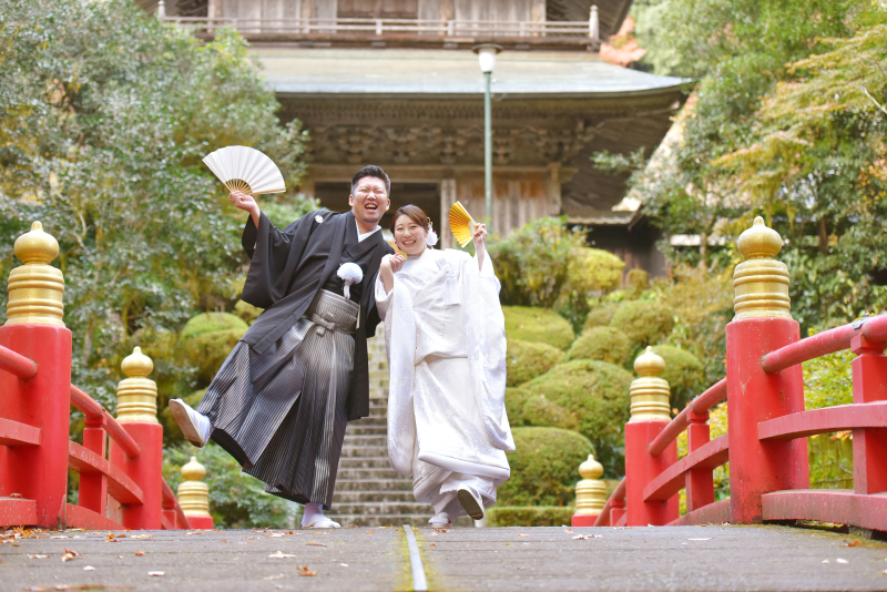 【☆11月限定☆】 〜那須の自然と歩む、紅葉和装フォトウェディング〜 和装1着ロケーションフォト☆・全修正データ付♪