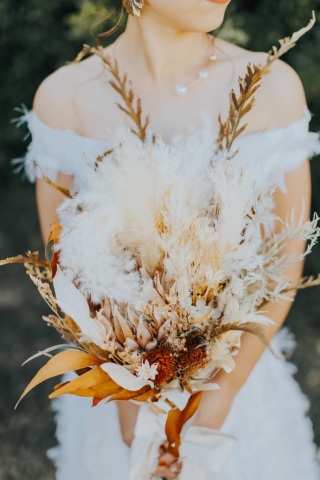 ドライフラワーブーケ