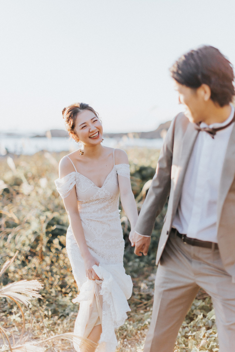 オフショルダーチュール ドレス