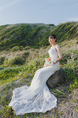 2way シンプルホワイトドレス