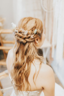 ドライフラワーヘッドピース