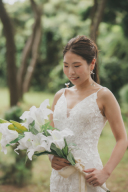 スパンコールマーメイドラインドレス