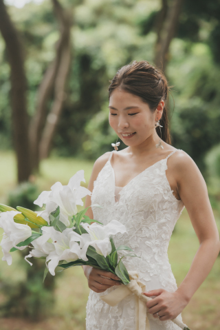 スパンコールマーメイドラインドレス