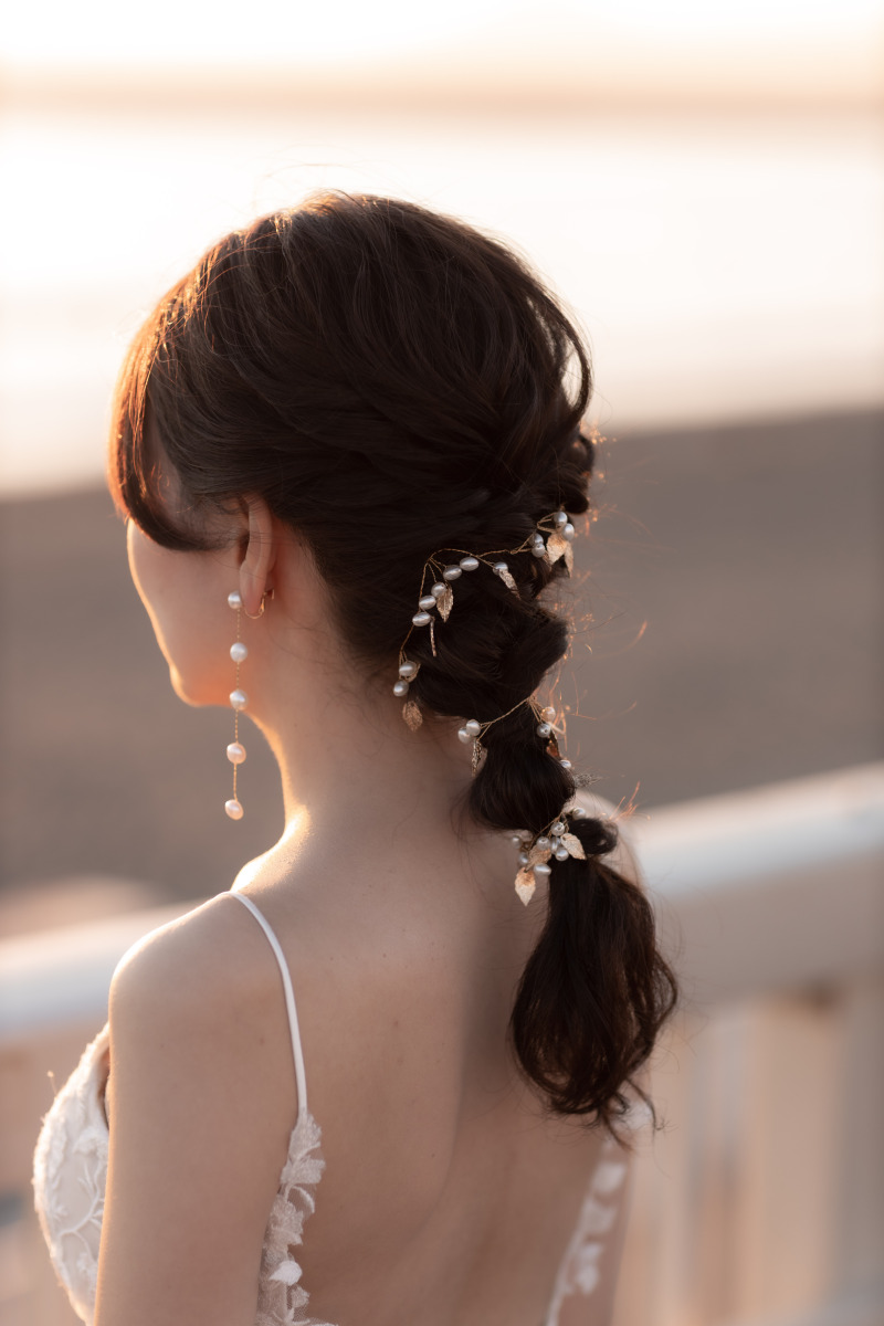 小枝ビジューヘッドドレス