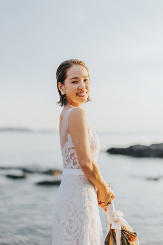 総刺繍スレンダードレス 