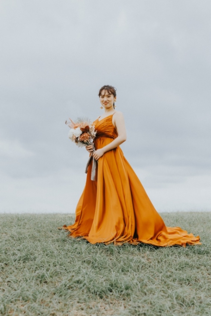 テラコッタドレス