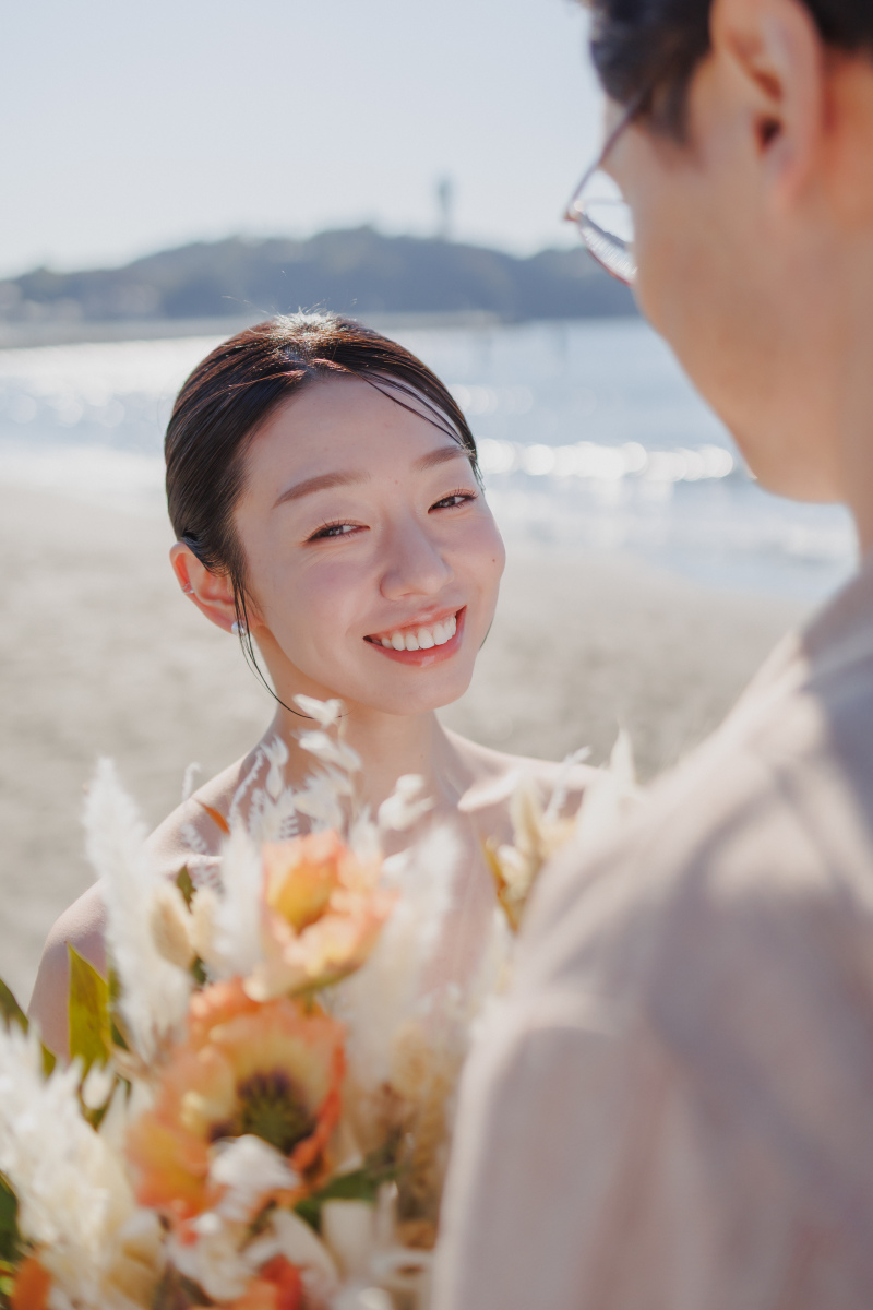 透明感あふれる新婦さま