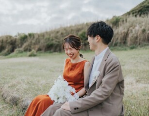 笑顔が素敵なフォトウェディング♪