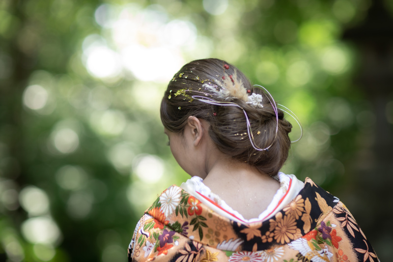 和装ヘアセット