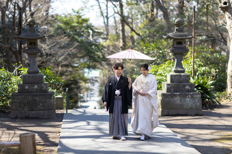 春かぜとともに歩む、ふたりの門出