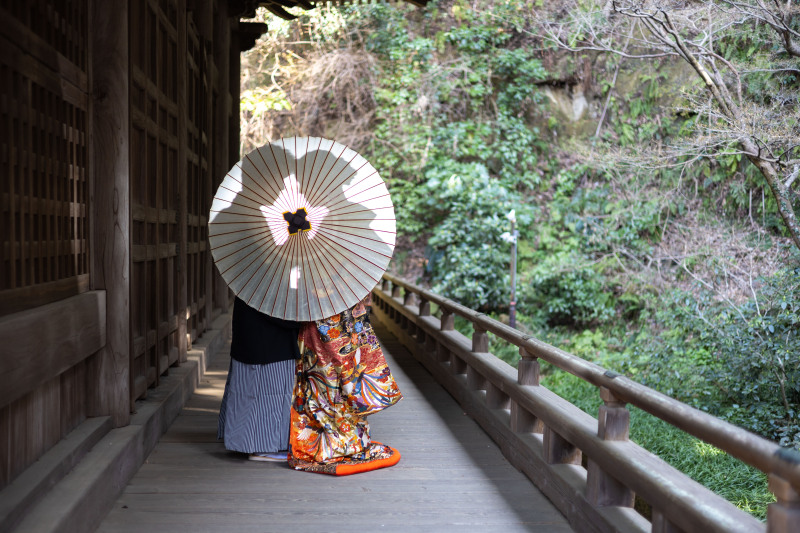 余白が美しい和の一枚