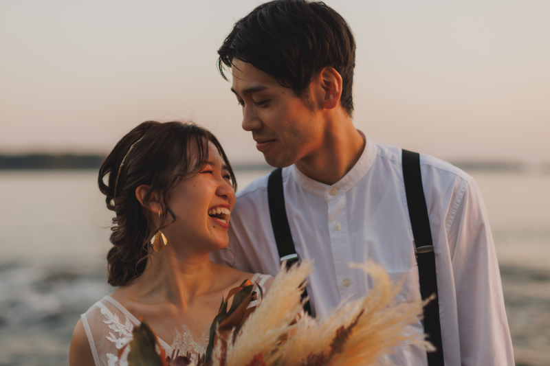 10月の三浦｜出張ロケーションフォトウェディング