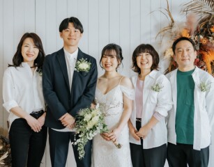 ご家族集ってフォトウェディング
