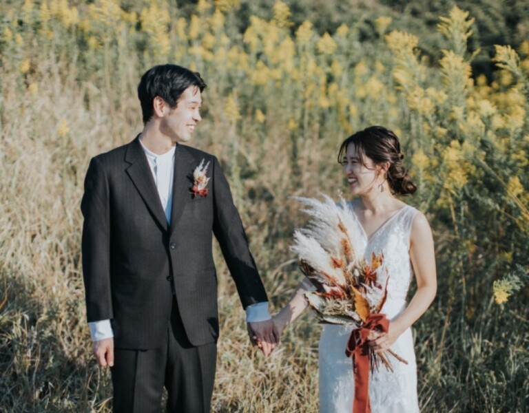 以前撮影されたカップルのご紹介で長野からお越し頂きました♪