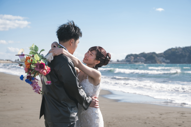 新婦さまの笑顔が素敵でした