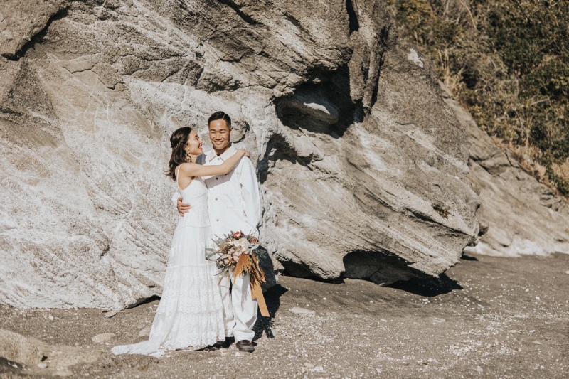 ラフな海岸風フォト