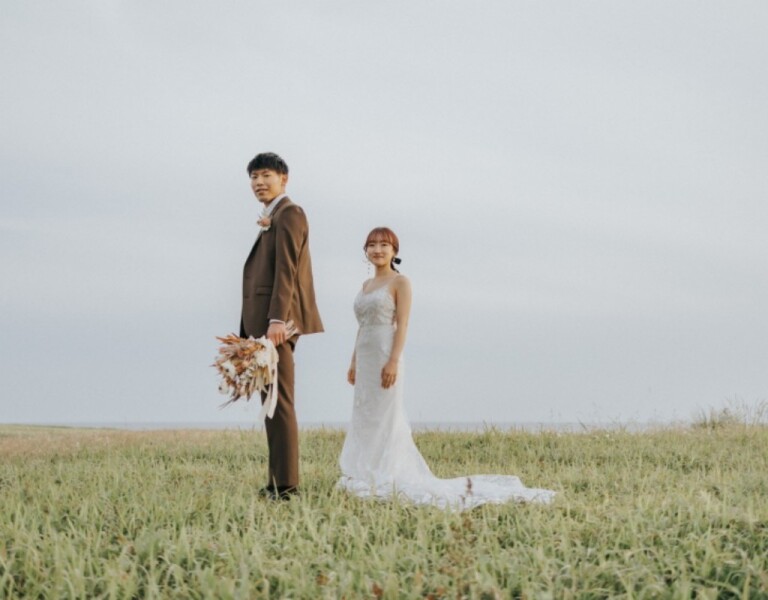 広い空と草原と・・・