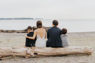 自然体の笑顔と、家族のぬくもり｜三浦海岸