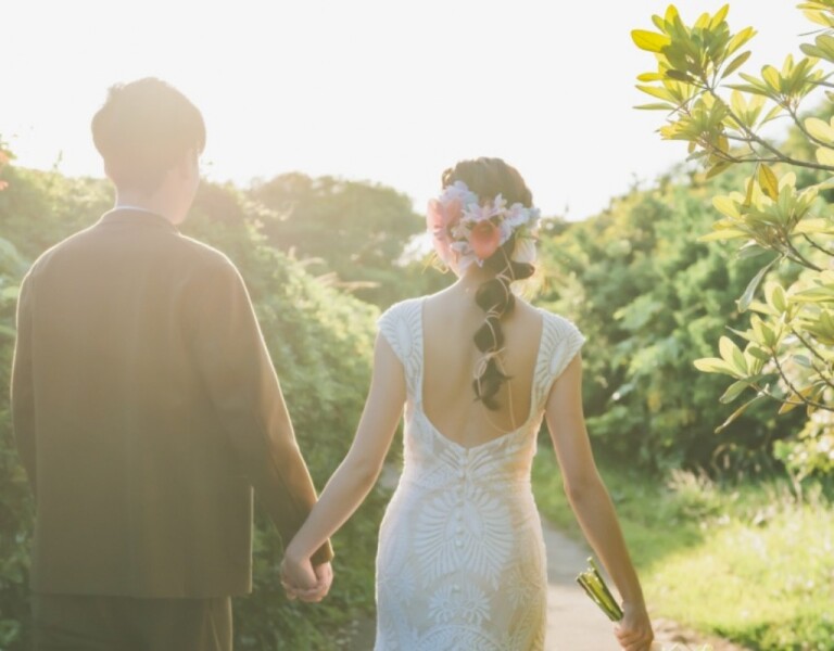 海～緑スポットまで　徒歩移動しながら撮影