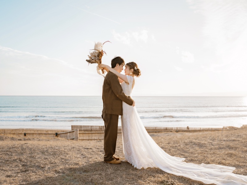 光と、海と、浜辺と。