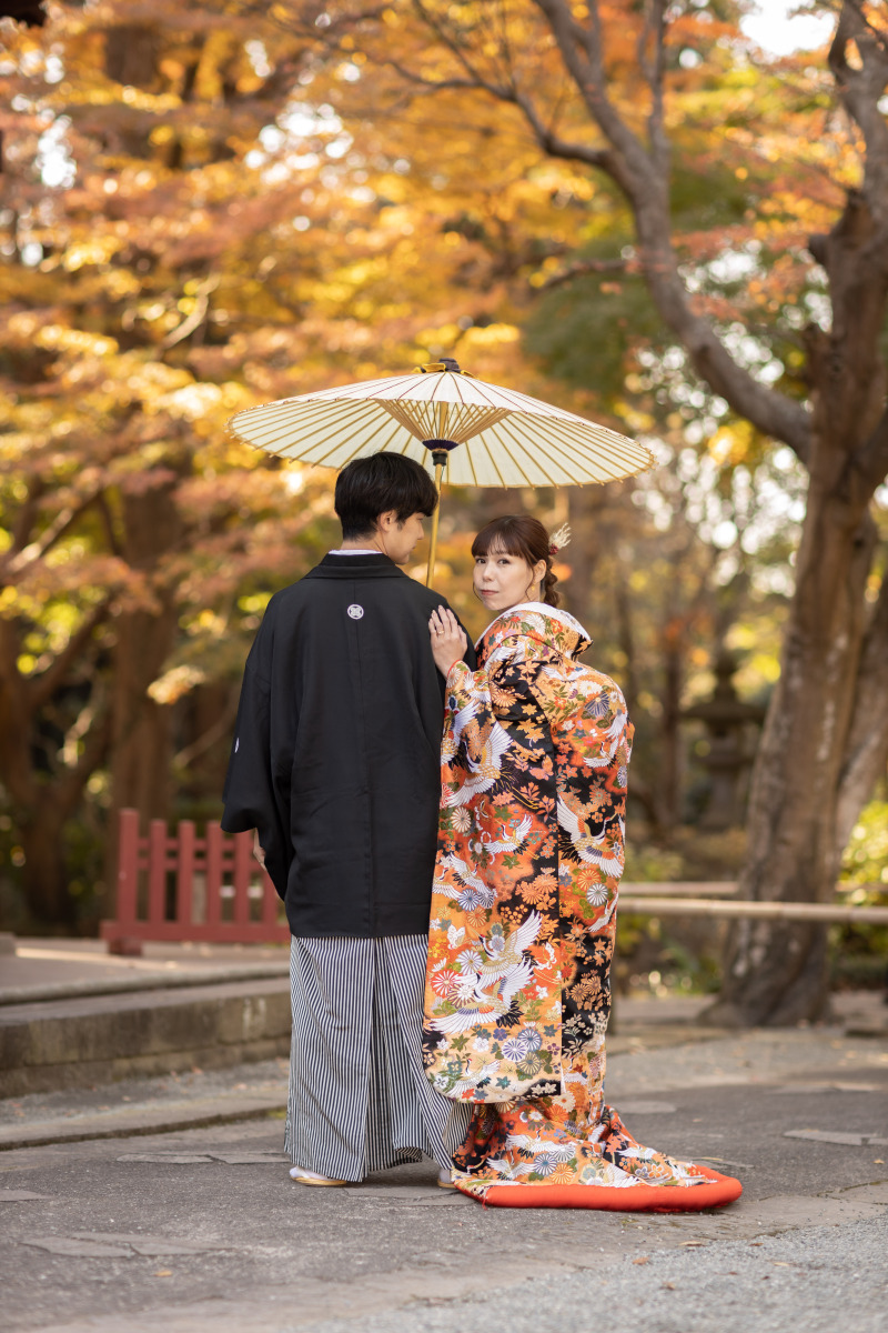 新婦さまの柔らかい表情