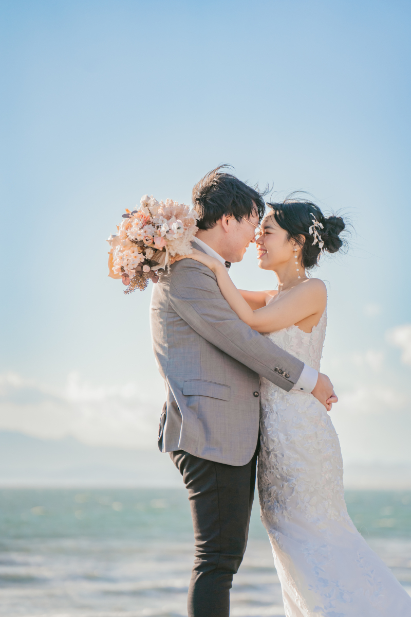 12月の片瀬江の島海岸