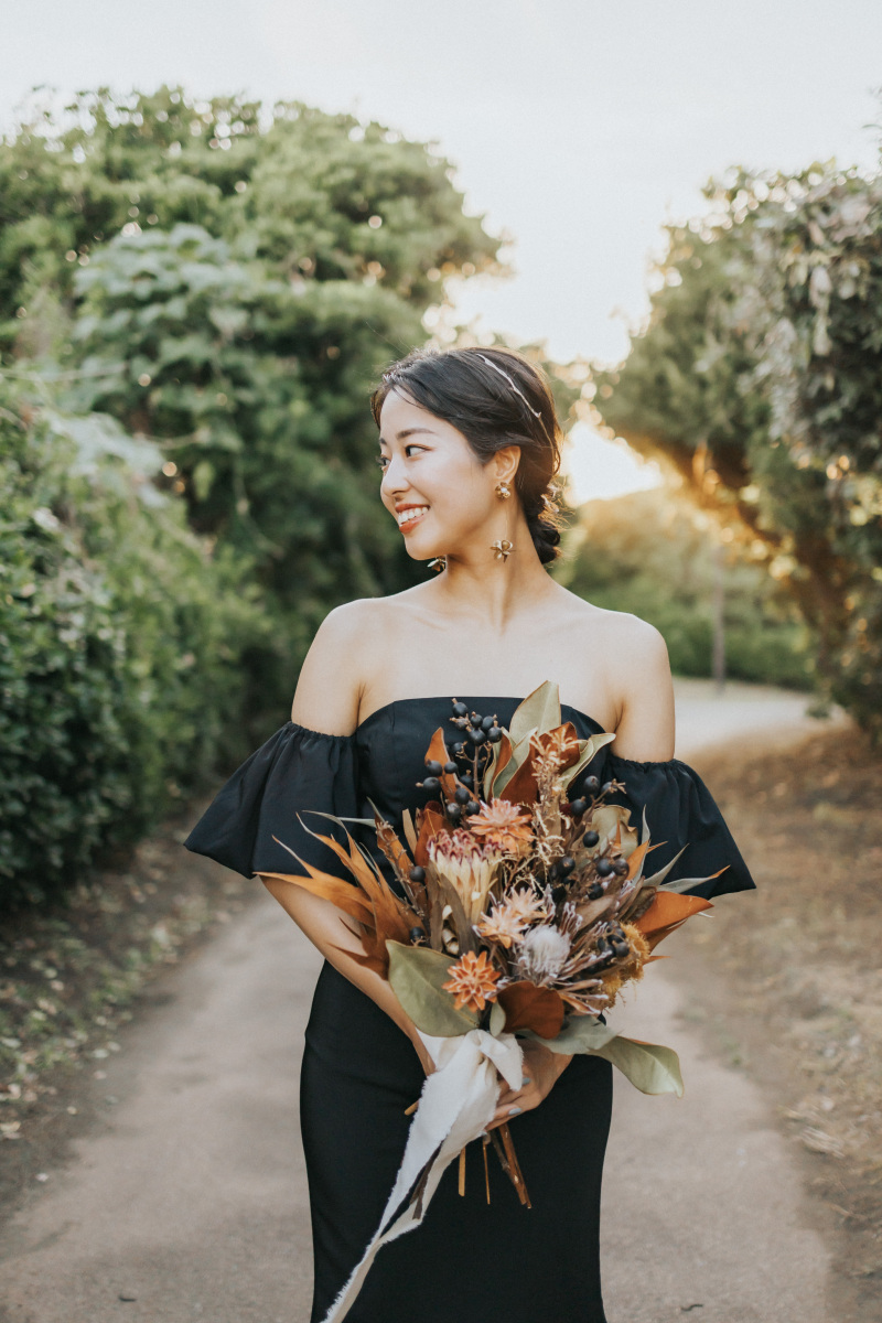 ブラックマーメイドドレス