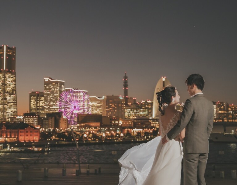 みなとみらいの夜景と共に！！