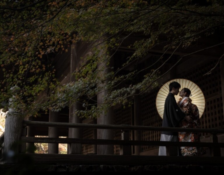 スタイリッシュな和装フォト