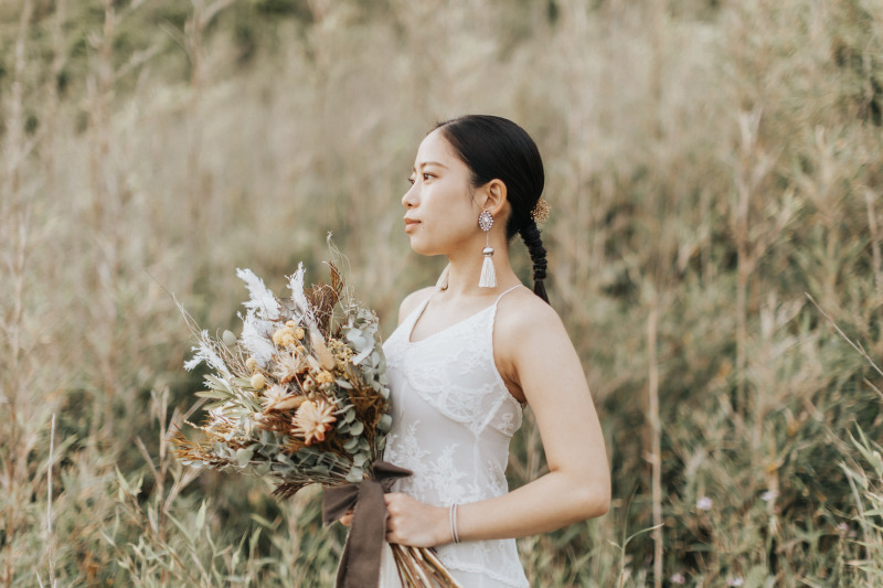 spell brideのインポートドレス